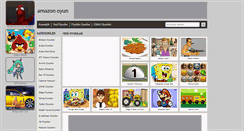 Desktop Screenshot of amazonoyun.com